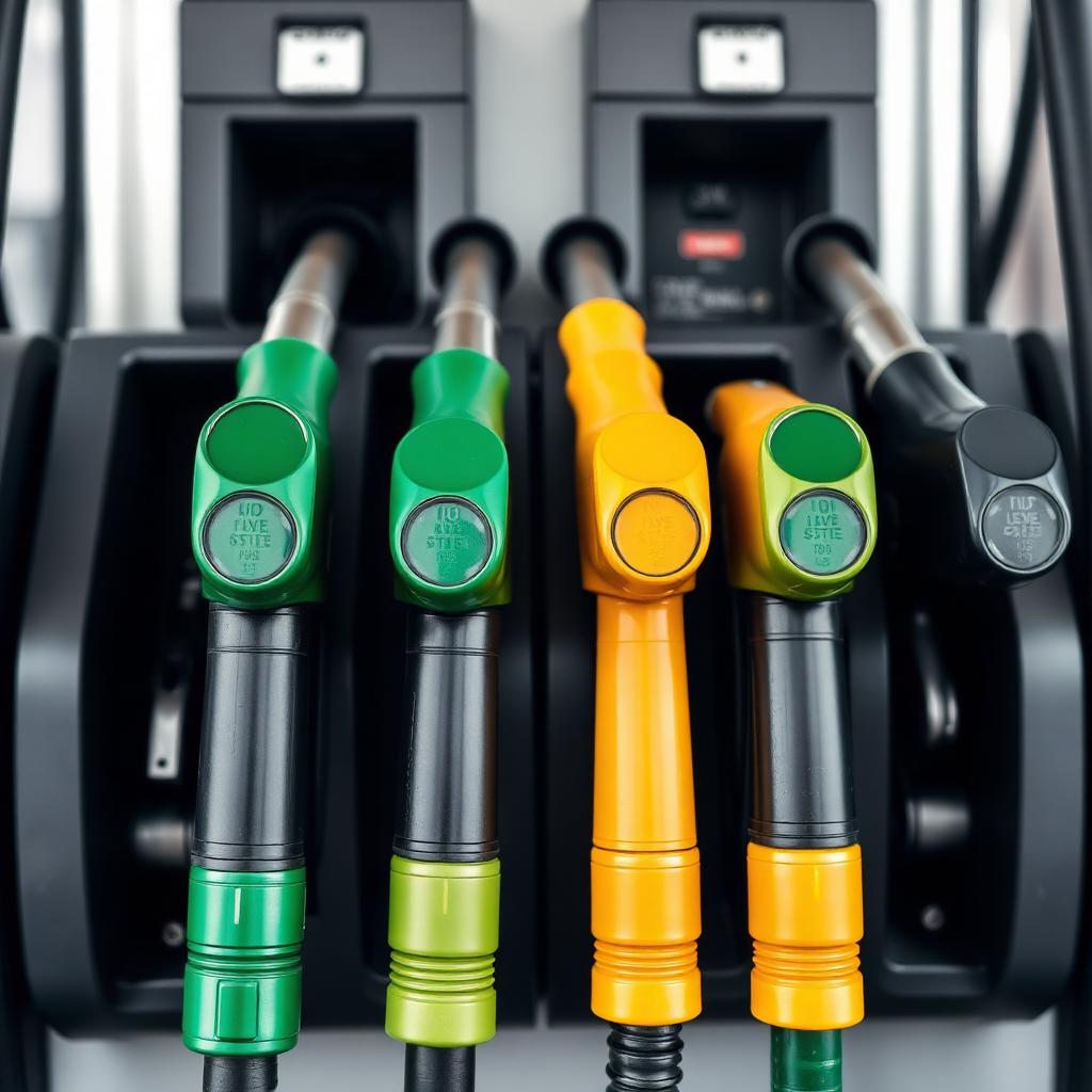 Fuel pump nozzles